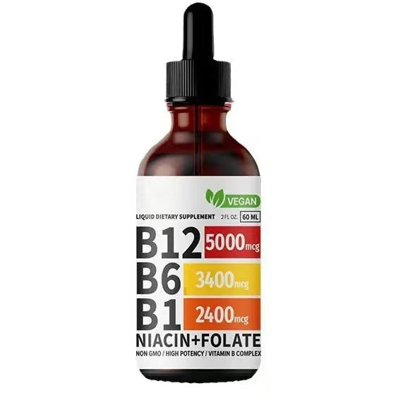 Vitamin B Complex Sublingual Drops - Prevention and benefits!